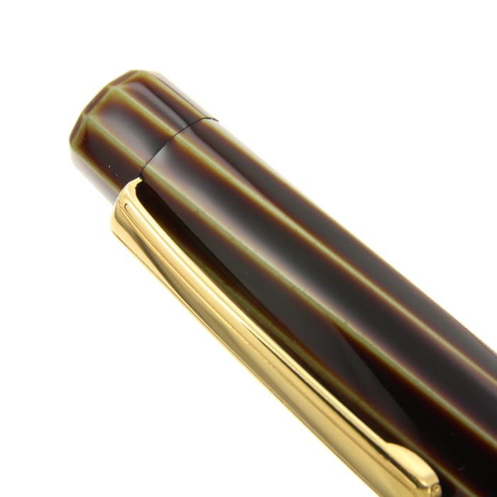 新品)NAKAYA 中屋万年筆 万年筆 ライター 十角TW ポータブル 碧溜 中字