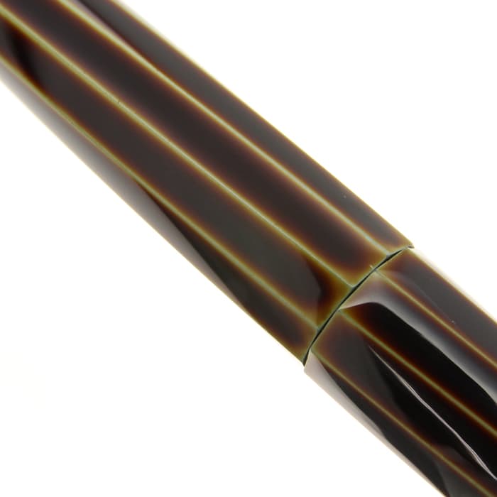 新品)NAKAYA 中屋万年筆 万年筆 ライター 十角TW ポータブル 碧溜 中字