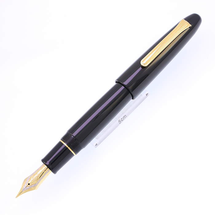 中古)SAILOR セーラー 万年筆 キングプロフィット エボナイト