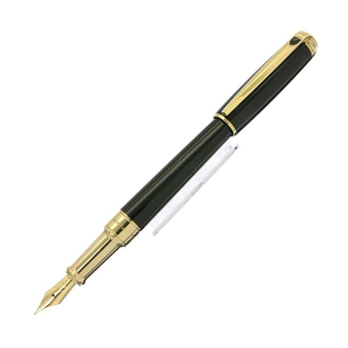 中古)S.T.Dupont エス・テー・デュポン 万年筆 ラインD M ギヨ