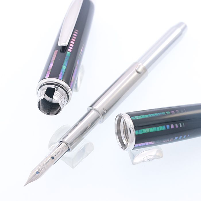 【新品同様】PILOT 万年筆　キャップレス螺鈿　水面 詳細ページ | 万年筆 ボールペンなど高級筆記具の販売・買取