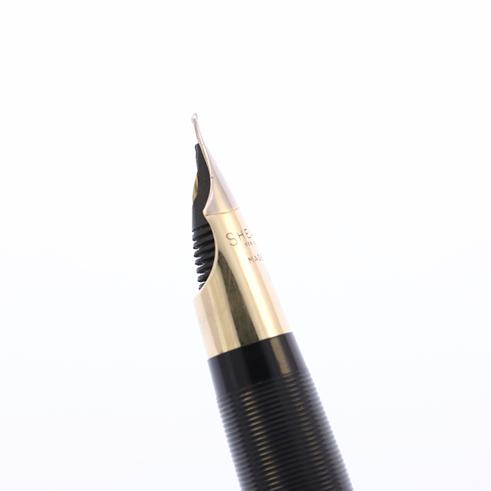 中古)SHEAFFER シェーファー 万年筆 スノーケル クレスト バーガンディ