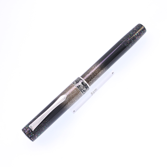 中古)PILOT パイロット 万年筆 創立90周年記念 螺鈿 朱鷺 中字（商品ID