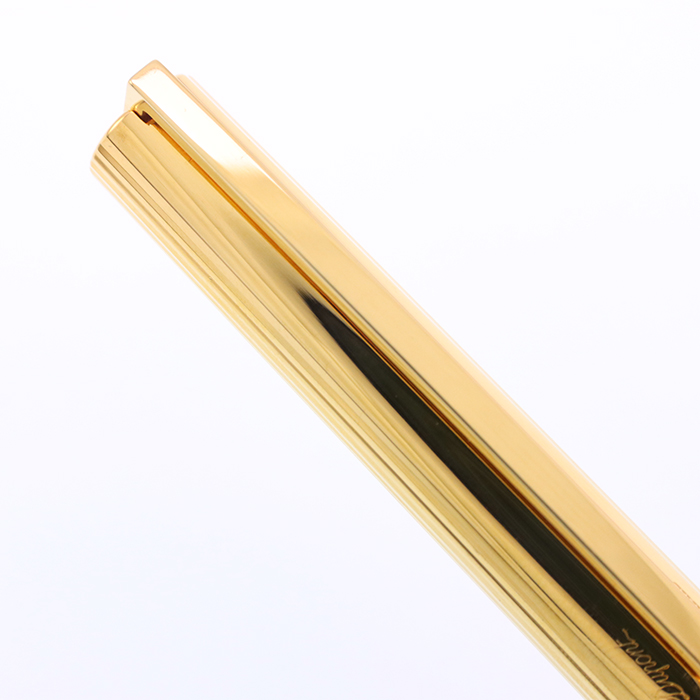 中古)S.T.Dupont エス・テー・デュポン 万年筆 クラシック2 ゴールド