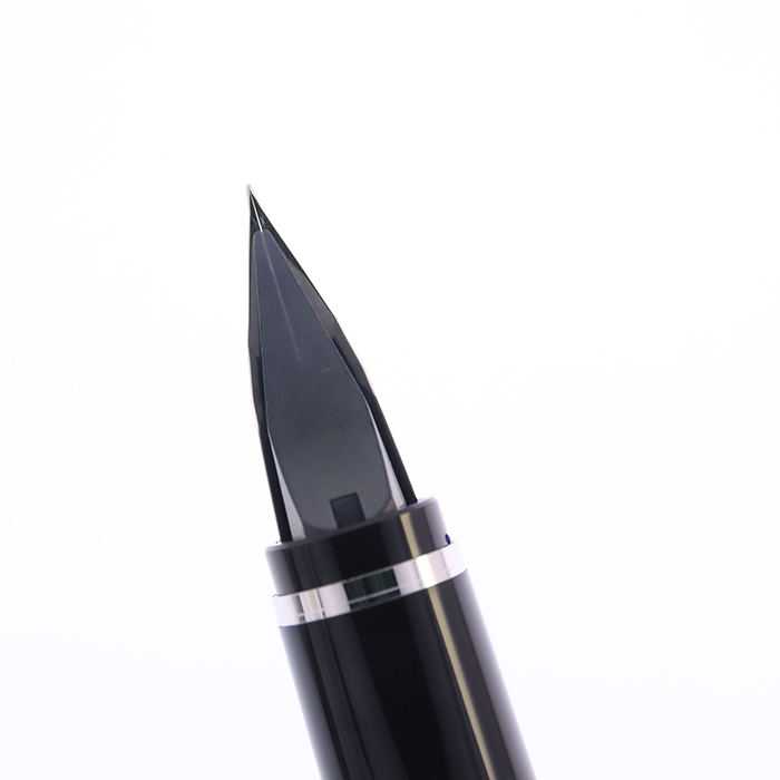 中古)PILOT パイロット 万年筆 エラボー ブラウン 軟極細字 (金属軸
