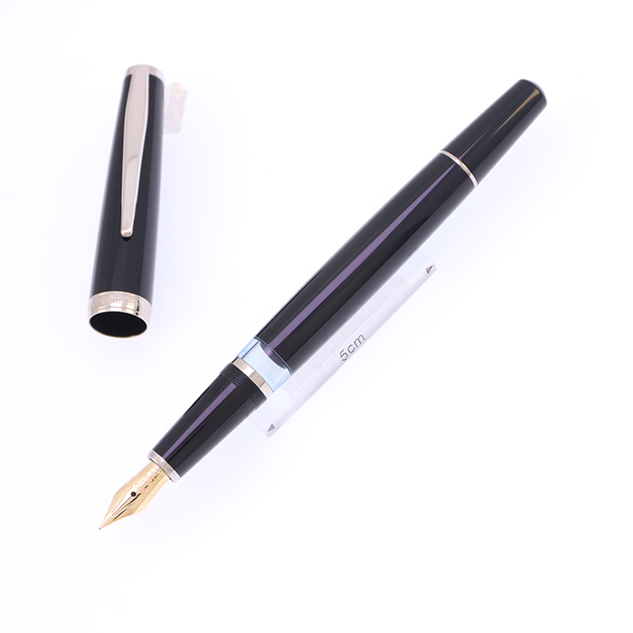 中古)Cleo Skribent クレオ スクリベント 万年筆 クラシック ピストン
