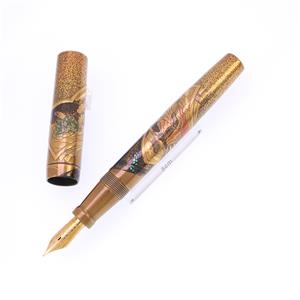 万年筆 創立80周年記念 雅 草紙絵 中字