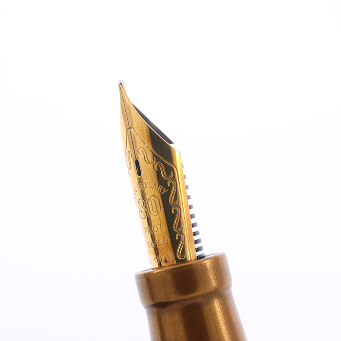 中古)PILOT パイロット 万年筆 創立80周年記念 雅 草紙絵 中字（商品ID