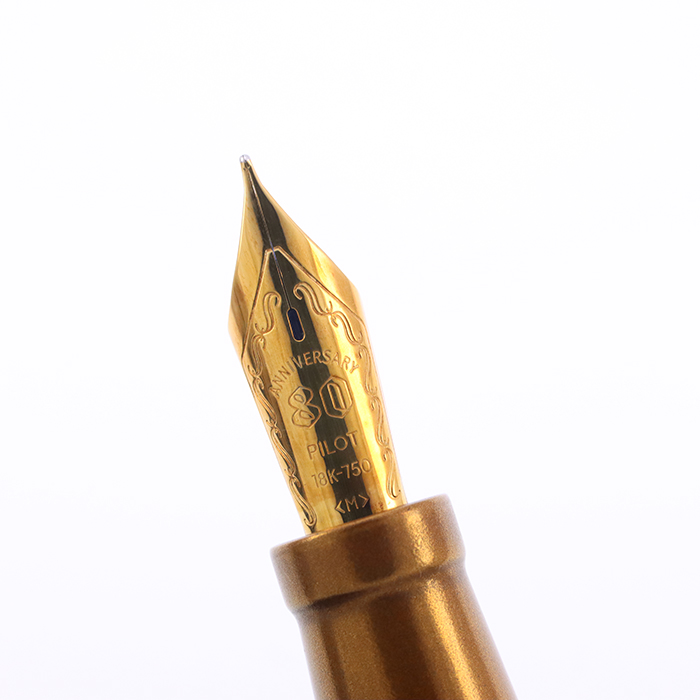中古)PILOT パイロット 万年筆 創立80周年記念 雅 草紙絵 中字（商品ID