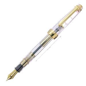 SAILOR セーラー 万年筆 透明プロフェッショナルギア スリム 金 細字 メイン