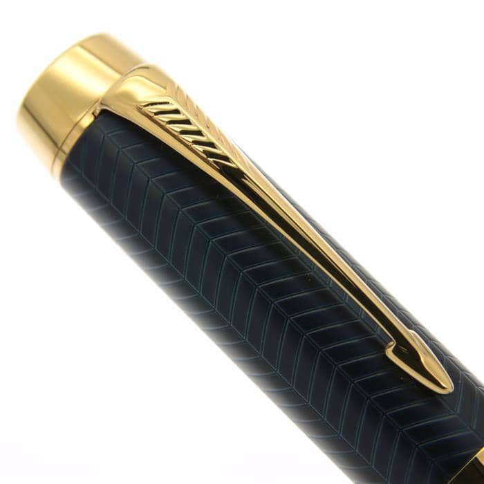 PARKER パーカー 万年筆 F 細字 デュオフォールド プレステージ