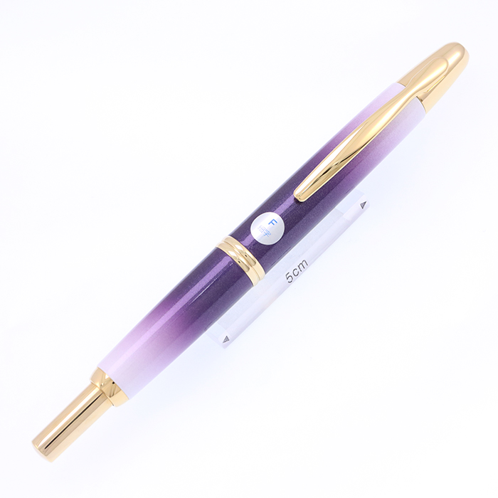 中古)PILOT パイロット 万年筆 2022年限定 キャップレス 花菖蒲 細字 