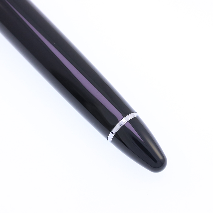 中古)SAILOR セーラー 万年筆 プロフィット21 銀 ブラック 長刀研ぎ