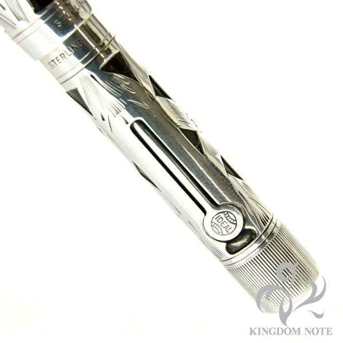 WATERMAN ウォーターマン MAN100 スターリングシルバー 万年筆 中古)WATERMAN ウォーターマン 万年筆 ル・マン100 ソリッドシルバー F