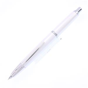 PILOT パイロット 万年筆 キャップレス デシモ パールホワイト 極細字 メイン