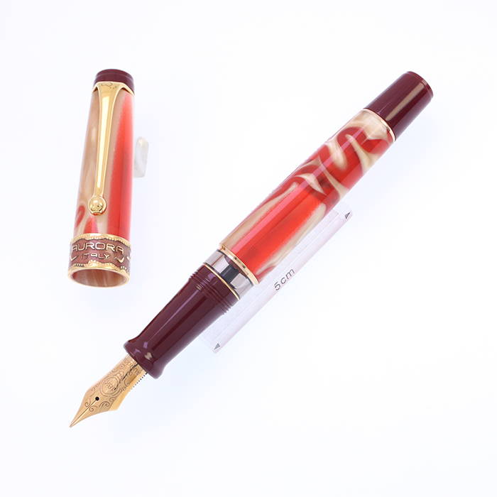 中古)AURORA アウロラ 万年筆 大陸シリーズ オセアニア EF（商品ID