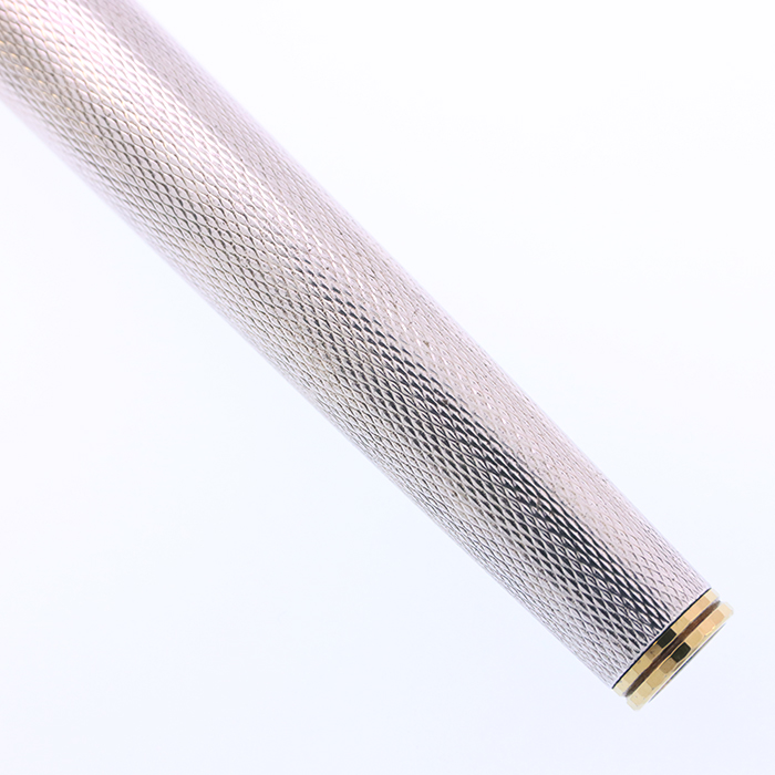 中古)PARKER パーカー 万年筆 プリミア シルバー グレンドルジュ F