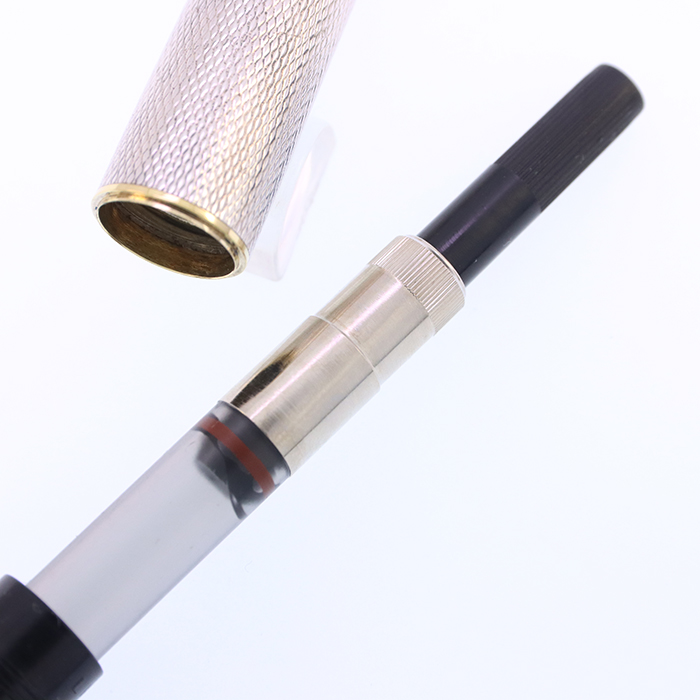 中古)PARKER パーカー 万年筆 プリミア シルバー グレンドルジュ F