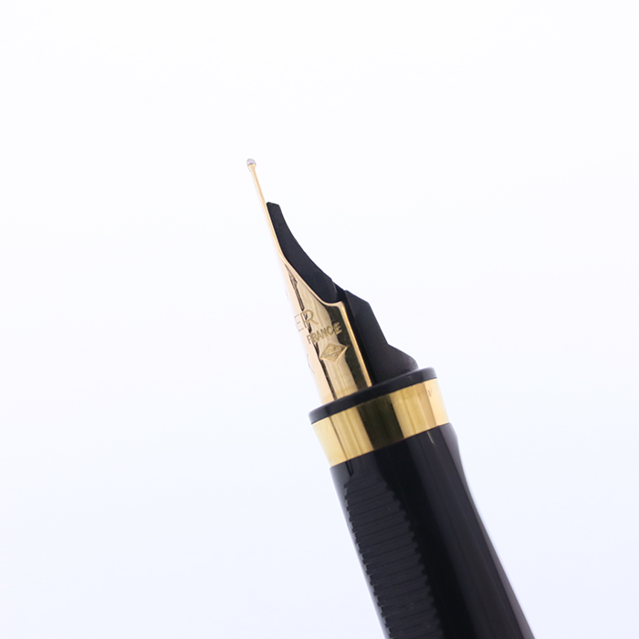 中古)PARKER パーカー 万年筆 プリミア シルバー グレンドルジュ F