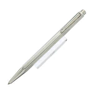 CARAN d'ACHE カランダッシュ ボールペン エクリドール レトロ シルバープレート&パラジウムコート メイン