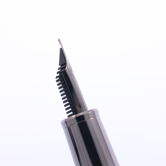 中古)SAILOR セーラー 万年筆 プロフィット ブラックラスター 細字