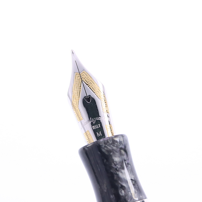 美品Montegrappa モンテグラッパ 万年筆 F 純銀925