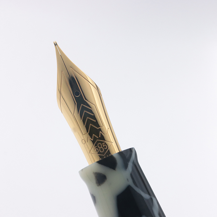 新品)OMAS オマス 万年筆 パラゴン ワイルド ゴールドトリム 14K（商品