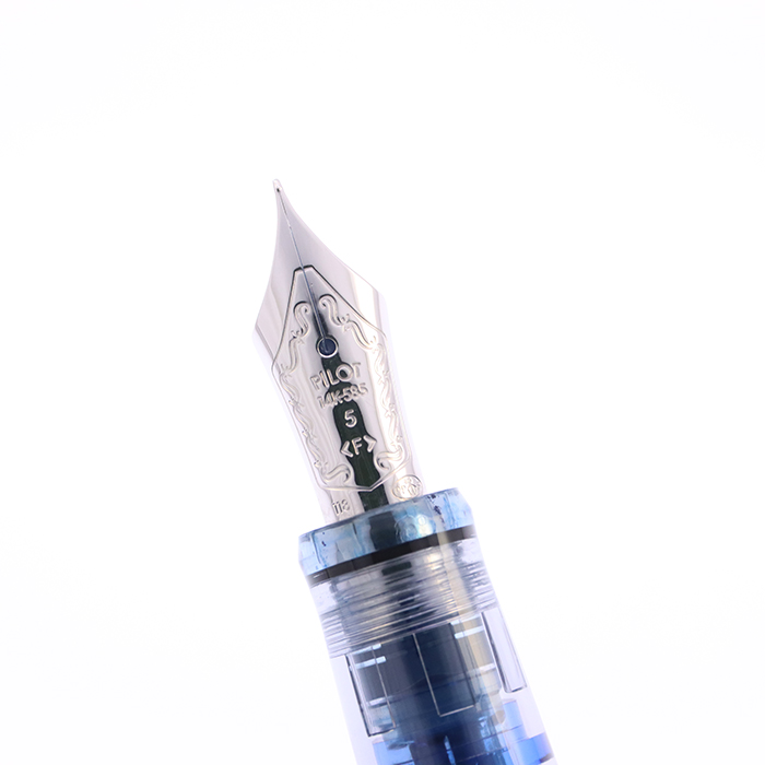 中古)PILOT パイロット 万年筆 カスタム ヘリテイジ92 透明