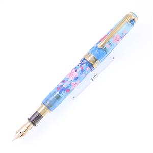 万年筆 プラス×セーラー カ.クリエ 限定 プロフェッショナルギア スリム 夜桜 中細字