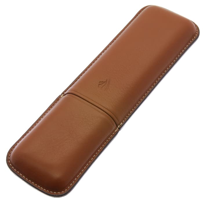 新品)Recife レシーフ ペンケース リビエラ ハードペンケース2本用 コニャック（商品ID：3700285232369）詳細ページ | 万年筆  ボールペンなど高級筆記具の販売・買取｜キングダムノート