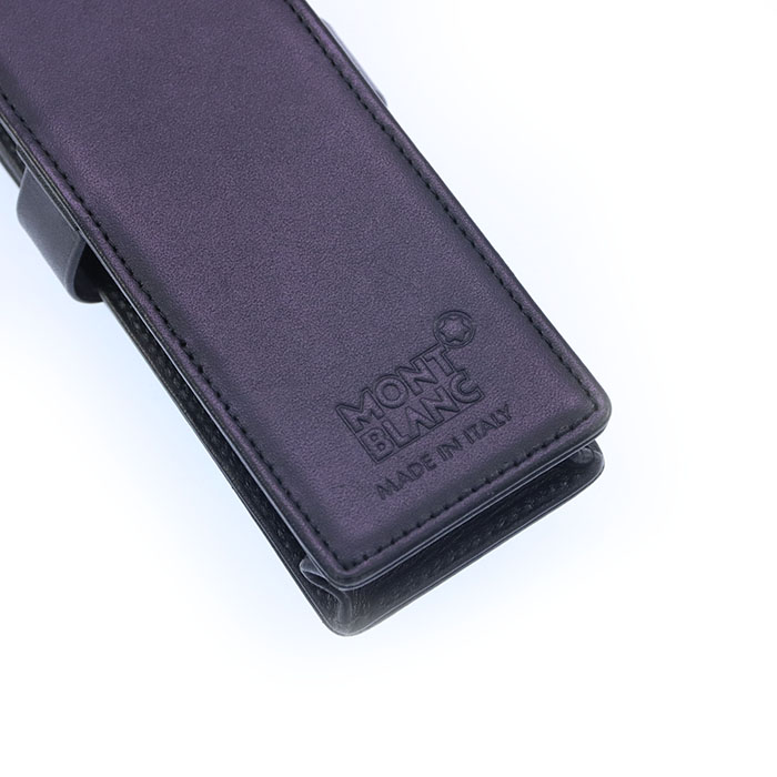 MONTBLANC ペンケース ネイビー（袋付） モンブラン｜MONTBLANC｜サルトリアル｜1本差しペンケース