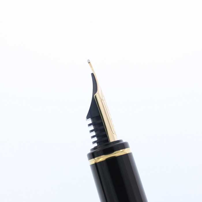 中古)PILOT パイロット 万年筆 グランセ ダークブルー ゴールドトリム