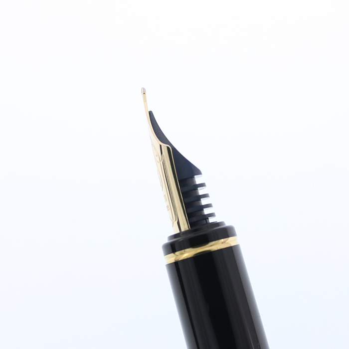 中古)PILOT パイロット 万年筆 グランセ ダークブルー ゴールドトリム