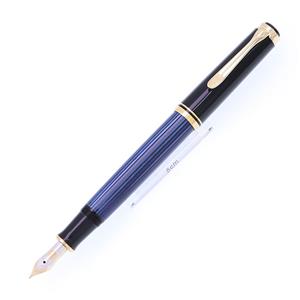 Pelikan ペリカン 万年筆 スーベレーン M400 ブルーストライプ EF メイン