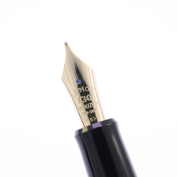 中古)MARUZEN 丸善 万年筆 丸善創業130周年記念 檸檬 -LEMON- 太字