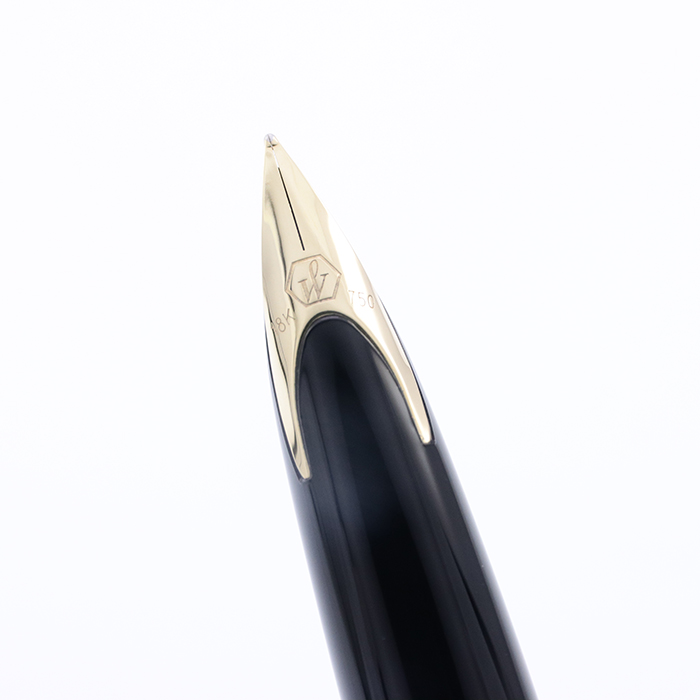 Waterman 万年筆 カレン ブラック・シーGT 細字 18金ペン先 WATERMAN