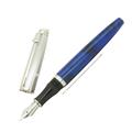 CARAN d'ACHE カランダッシュ 万年筆 ジュネーブコレクション バイカラー ラッカー マーブルブルー