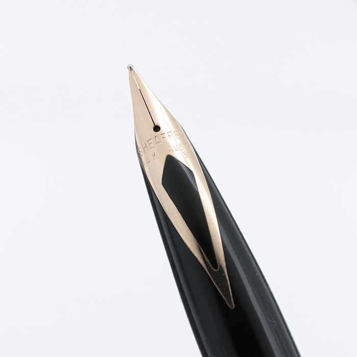SHEAFFER 万年筆 827 インペリアル バーレイ ゴールド 14K 美品