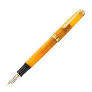 Pelikan ペリカン 万年筆 スーベレーン M600 ヴァイブラントオレンジ F [研磨] メイン