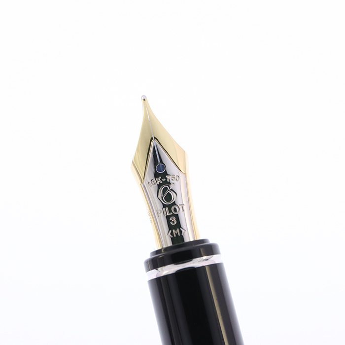 中古)PILOT パイロット 万年筆 グランセNC スターリングシルバー