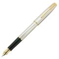PARKER パーカー 万年筆 ソネット シルバーカスケード F