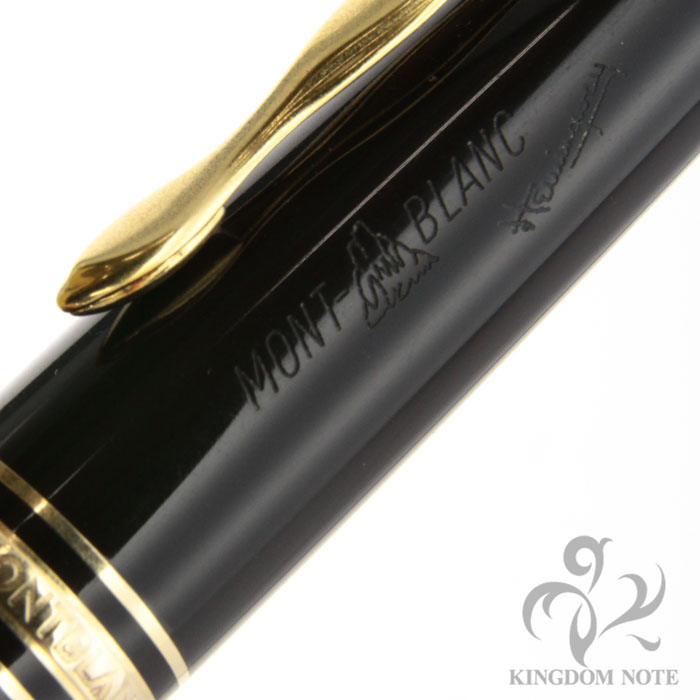 モンブラン ヘミングウェイ ボールペン 本体のみ モンブランモンブラン文学記念限定ボールペン│1992年頃の
