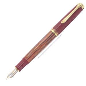 Pelikan ペリカン 万年筆 スペシャルエディション スーベレーン M600 トータスシェルレッド F メイン