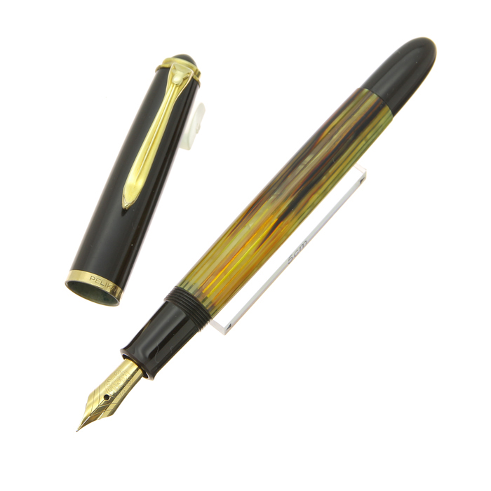 ペリカン万年筆 ペンスタンド 金色 文房具・事務用品