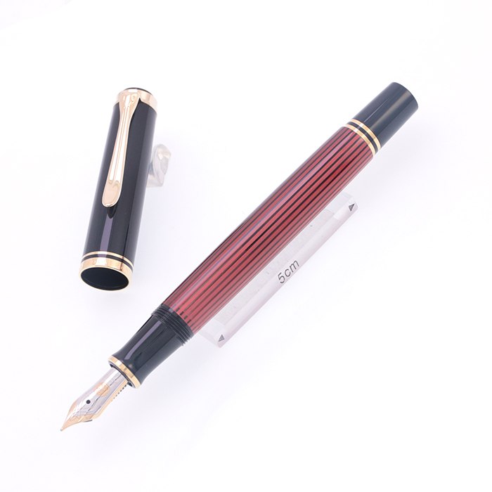Pelikan M400 レッドストライプ F 詳細ページ | 万年筆 ボールペンなど 