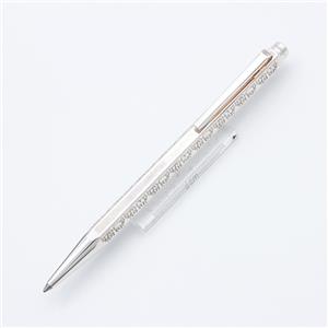 CARAN d'ACHE カランダッシュ ボールペン エクリドール 牛柄 シルバープレート メイン