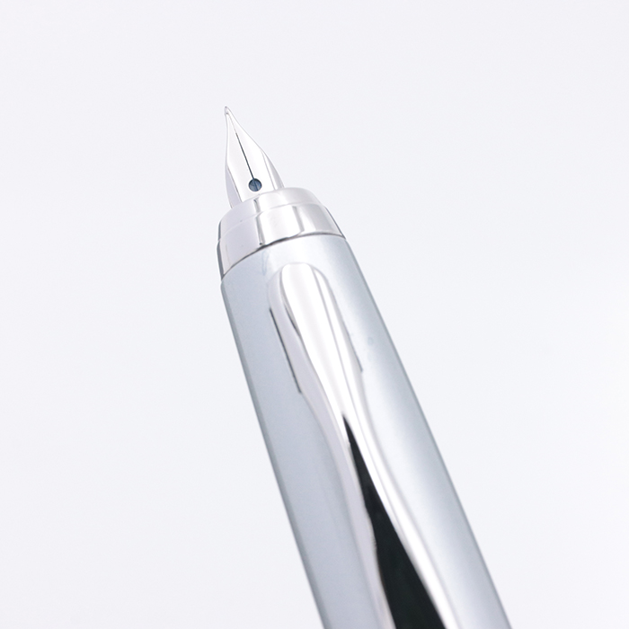 PILOT キャップレス　万年筆 シルバー　ニブ　F 金ペン キャップレス 万年筆 シルバー – 文化堂 │ Pentonote