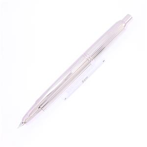 万年筆 キャップレス ストライプ 細字