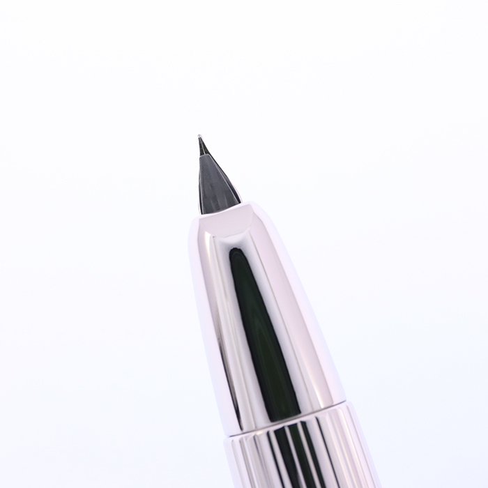 中古)PILOT パイロット 万年筆 キャップレス ストライプ 細字（商品ID