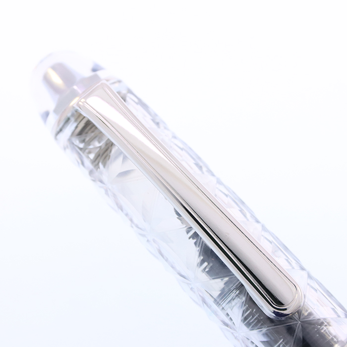 中古)PLATINUM プラチナ 万年筆 #3776 センチュリー 富士旬景 六花 軟